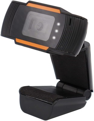 OcAfee WEBCAM FOR ONLINE CLASSES & CONFERENCE WITH MICROPHONE  Webcam(Black)