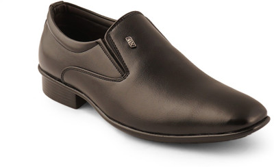 iD Slip-On Formal Shoes Slip On For Men(Black , 8)