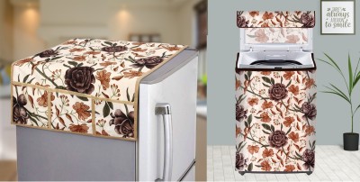 E-Retailer Top Loading Washing Machine  Cover(Width: 58 cm, Value For Money Combo Pack Of 2 Pieces)