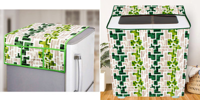 E-Retailer Semi-Automatic Washing Machine  Cover(Width: 81 cm, Value For Money Combo Pack Of 2 Pieces)