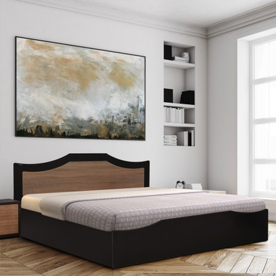 Nilkamal WILLY Engineered Wood King Box Bed(Finish Color - Wenge & Oak, Delivery Condition - Knock Down)