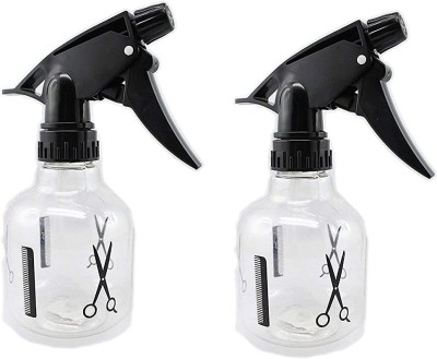 Top Select Haircut Mist Water Spray Bottle for Barber Hairdressing Salon Tool (Pack of 2) 400 ml Spray Bottle(Pack of 2, White, Plastic)