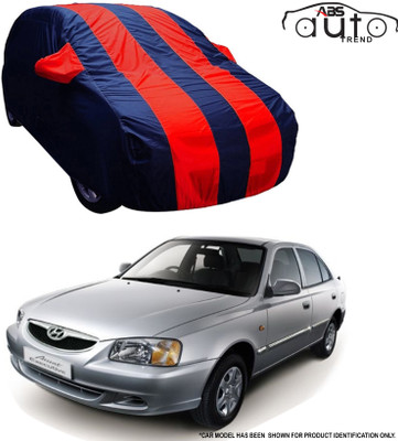 ABS AUTO TREND Car Cover For Hyundai Xcent (With Mirror Pockets)(Multicolor)