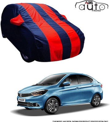ABS AUTO TREND Car Cover For Tata Tigor (With Mirror Pockets)(Red, Blue)