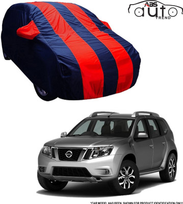 ABS AUTO TREND Car Cover For Nissan Terrano (With Mirror Pockets)(Multicolor)