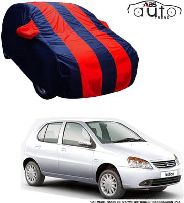 ABS AUTO TREND Car Cover For Tata Indica (With Mirror Pockets)(Red, Blue)