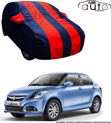 ABS AUTO TREND Car Cover For Maruti Suzuki Swift Dzire (With Mirror Pockets)(Red, Blue)