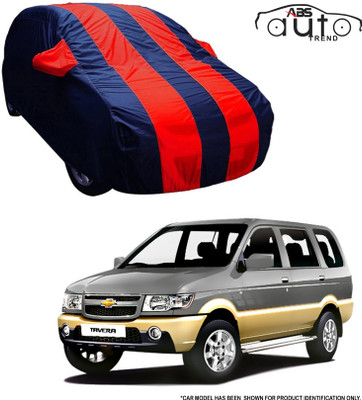 ABS AUTO TREND Car Cover For Chevrolet Tavera (With Mirror Pockets)(Multicolor)