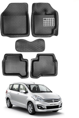 AYW PVC 5D Mat For  Maruti Suzuki Ertiga(Black)