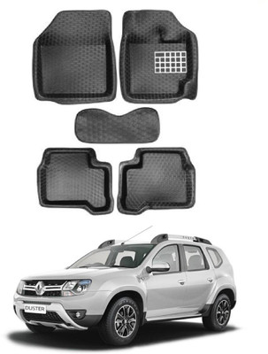 MATIES PVC 5D Mat For  Renault Duster(Black)