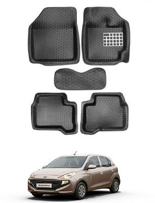 AYW PVC 5D Mat For  Hyundai Santro Xing(Black)