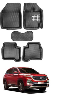 MATIES PVC 5D Mat For  MG Hector(Black)