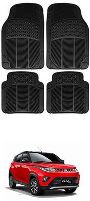 RONISH Rubber Standard Mat For  Mahindra KUV100(Black)