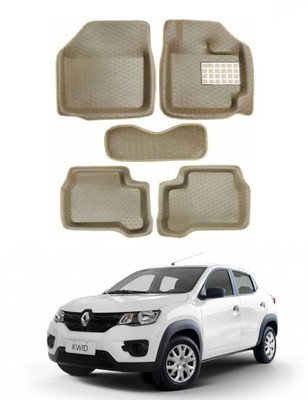 MATIES PVC 5D Mat For  Renault Kwid(Beige)