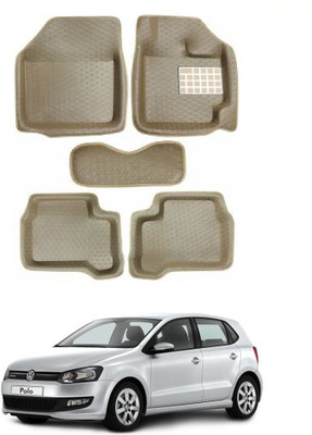 MATIES PVC 5D Mat For  Volkswagen Polo(Beige)