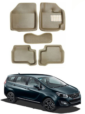 MATIES PVC 5D Mat For  Mahindra Marazzo(Beige)