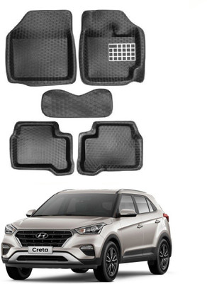 AYW PVC 5D Mat For  Hyundai Creta(Black)