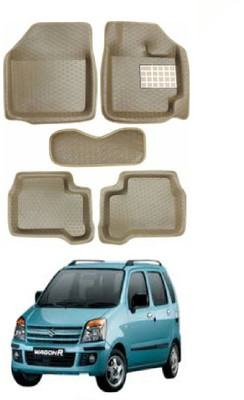 AYW PVC 5D Mat For  Maruti Suzuki WagonR(Beige)