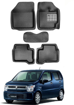 AYW PVC 5D Mat For  Maruti Suzuki WagonR(Black)