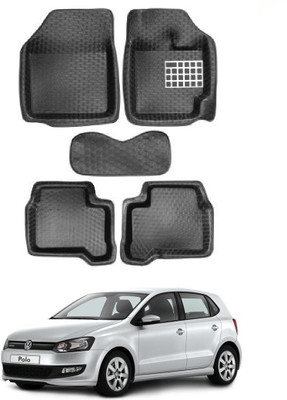 MATIES PVC 5D Mat For  Volkswagen Polo(Black)