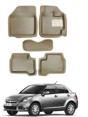 MATIES PVC 5D Mat For  Maruti Suzuki Swift Dzire(Beige)