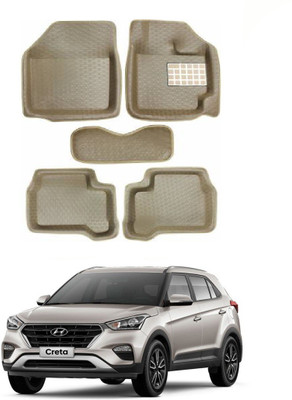 AYW PVC 5D Mat For  Hyundai Creta(Beige)