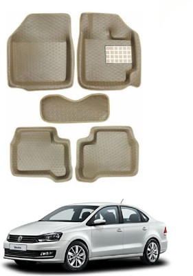 AYW PVC 5D Mat For  Volkswagen Vento(Beige)