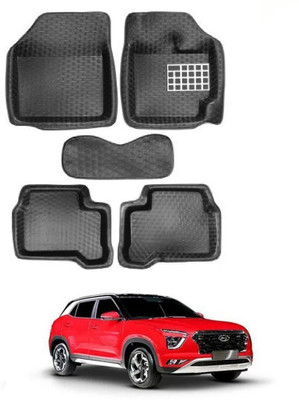 MATIES PVC 5D Mat For  Hyundai Creta(Black)