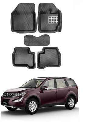 MATIES PVC 5D Mat For  Mahindra XUV 500(Black)