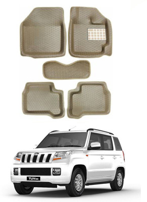 AYW PVC 5D Mat For  Mahindra TUV 300(Beige)
