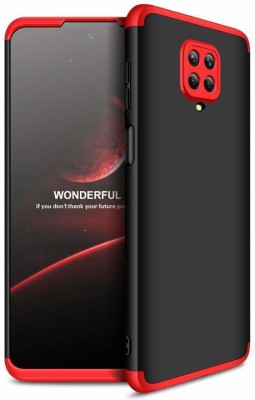 FlareHUB Front & Back Case for POCO M2 Pro(Red, Hard Case, Pack of: 1)