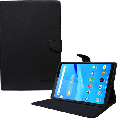 Fastway Flip Cover for Lenovo Tab M8 2nd Gen 8 inch Lenovo Tab M8 2nd Gen 8 inch [Compatible Model: TB-8505X, TB-8505F] 2019 Released(Black, Cases with Holder, Pack of: 1)
