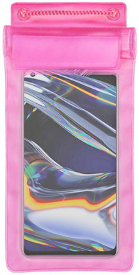 ACM Pouch for Realme 7 Pro(Pink, Waterproof, Silicon, Pack of: 1)