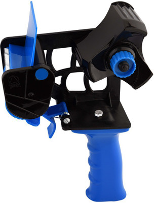 OMEGA Single Sided Handheld 1782 2 Inch Ezee Packer Tape Dispenser Blue (Manual)(Blue, Black)