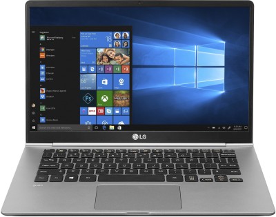 LG Gram Core i5 8th Gen - (8 GB/256 GB SSD/Windows 10 Home) Gram 14Z990 Thin and Light Laptop(14 inch, Dark Silver, 0.99 kg)