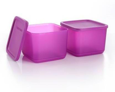 TUPPERWARE Plastic Utility Container  - 1 L(Pack of 2, Purple)