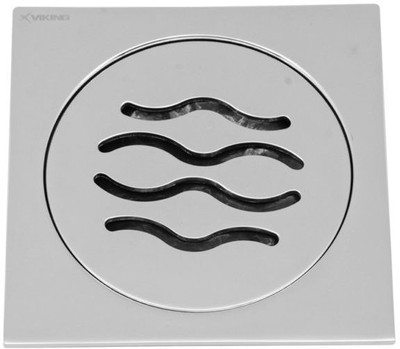 Viking Floor Brass Push Down Strainer(11.5 cm Set of 1)