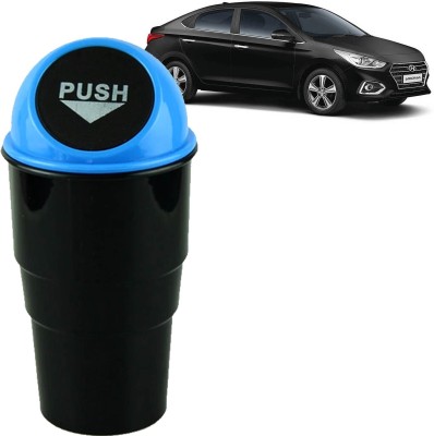 Rhtdm Multi Purpose Car Mini Trash Bin /Dustbin / Garbage Holder Plastic Dustbin(Multicolor)