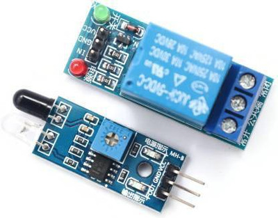 Cam cart COMBO OF IR Proximity Sensor for Obstacle Sensing OR 5V One Channel Relay Module Relay Switch with Isolation High Low Level Trigger Electronic Components Electronic Educational Electronic Hobby Kit