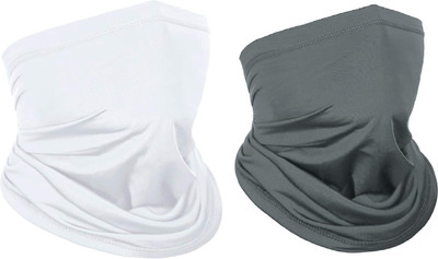 Bismaadh Polyester Gaiter(White, Grey)