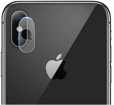 Mobilive Back Camera Lens Glass Protector for iPhone X(Pack of: 1)