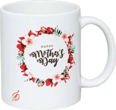 Alexus 10 Happy Mothers Day Ceramic Coffee Mug(325 ml)