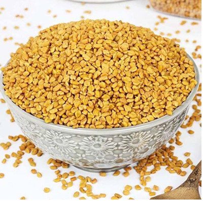 GGE NATURAL ITEM Methi Dana - Trigonella foenum-graecum - Fenugreek Seeds (400 g) Seed(400 per packet)