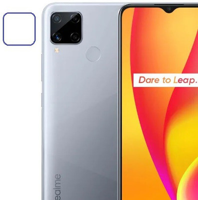 Hi-Tech Back Camera Lens Glass Protector for Realme C15(Pack of: 1)