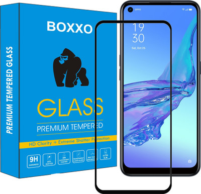 Boxxo Edge To Edge Tempered Glass for Realme 9, Realme 9 4G(Pack of 1)