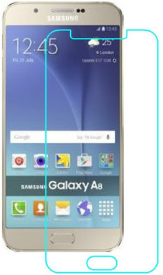 BPD Edge To Edge Tempered Glass for Samsung Galaxy A8(Pack of 1)