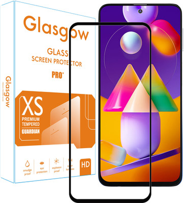 Glasgow Edge To Edge Tempered Glass for Samsung Galaxy A52(Pack of 1)