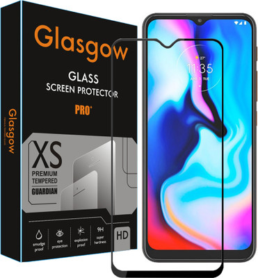 Glasgow Edge To Edge Tempered Glass for Motorola Moto E7 Power(Pack of 1)