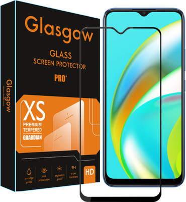 Glasgow Edge To Edge Tempered Glass for Realme C20(Pack of 1)