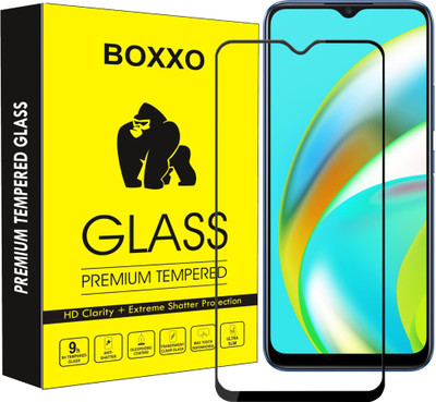 Boxxo Edge To Edge Tempered Glass for Oppo A77s(Pack of 1)